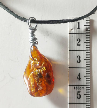 Handcrafted Baltic Amber Pendant