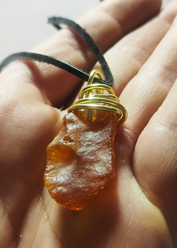 Handcrafted Baltic Amber Pendant