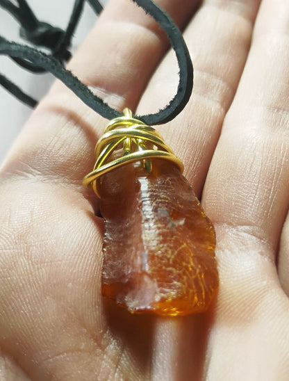 Handcrafted Baltic Amber Pendant