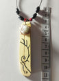 Handcrafted Mixed-Media Natural Amulet