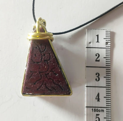 Handcrafted Mixed-Media Natural Amulet