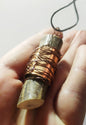 Handcrafted Deer Antler Amulet