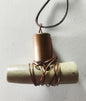 Handcrafted Deer Antler Amulet