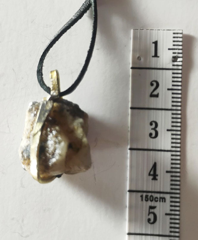 Handcrafted Mixed-Media Natural Amulet