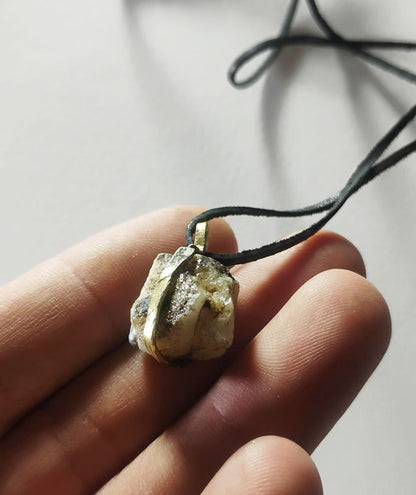 Handcrafted Mixed-Media Natural Amulet