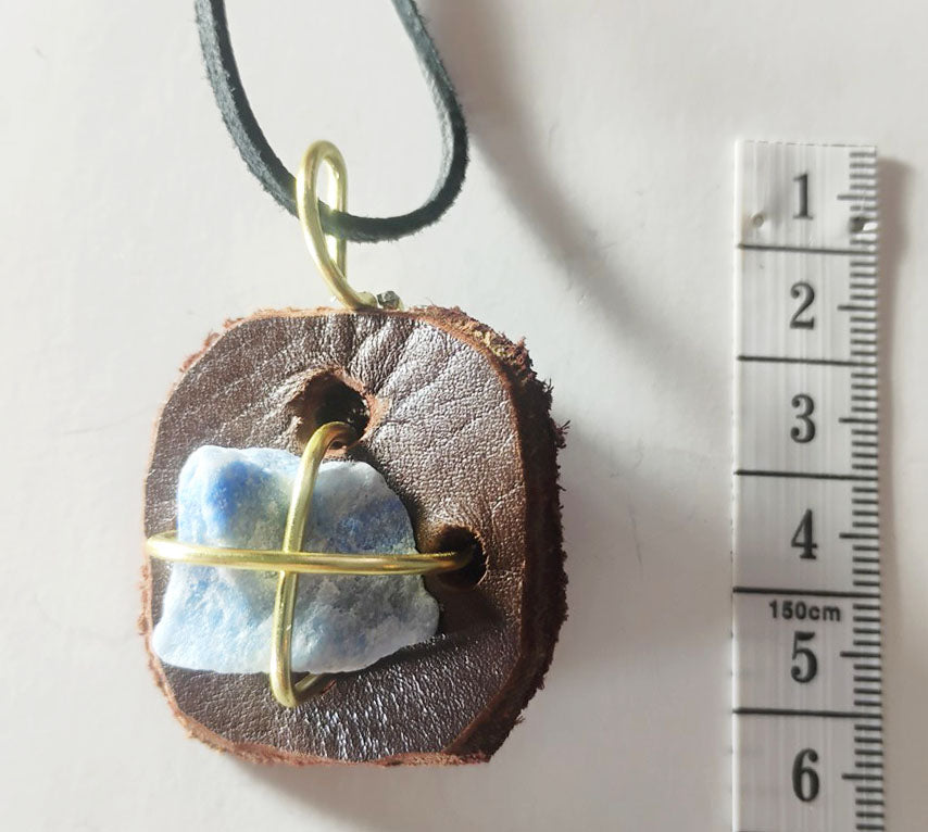 Handcrafted Mixed-Media Natural Amulet