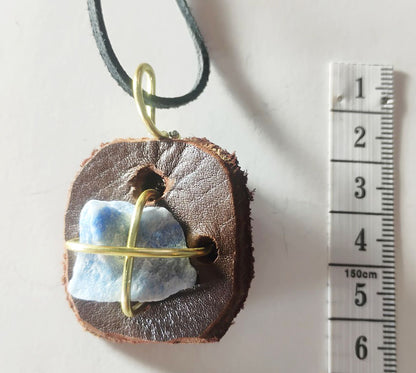 Handcrafted Mixed-Media Natural Amulet