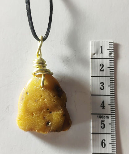 Handcrafted Baltic Amber Pendant