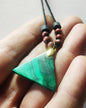 Handcrafted Mixed-Media Natural Amulet