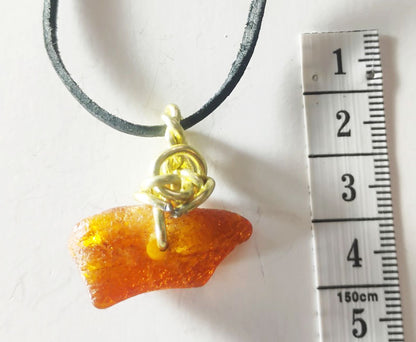 Handcrafted Baltic Amber Pendant