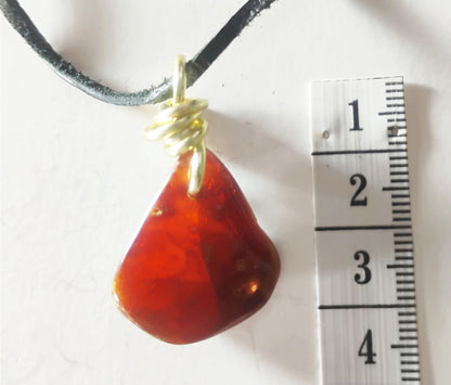 Handcrafted Baltic Amber Pendant