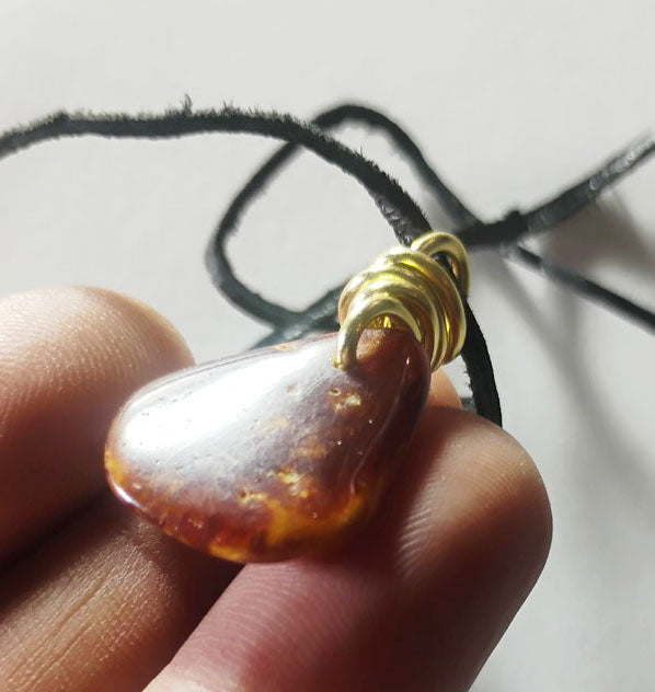 Handcrafted Baltic Amber Pendant
