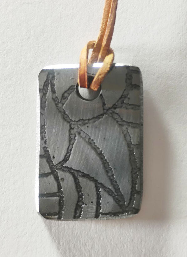 Electro-Etched Metal Amulet