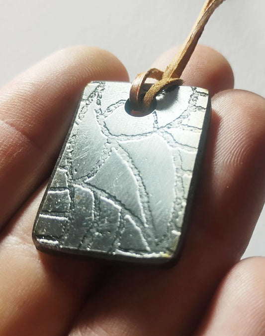 Electro-Etched Metal Amulet