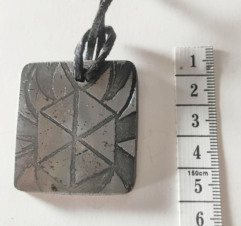 Electro-Etched Metal Amulet