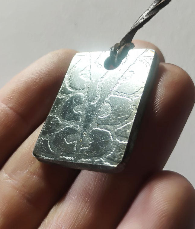 Electro-Etched Metal Amulet