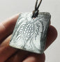Electro-Etched Metal Amulet